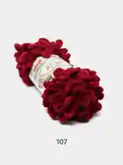 Багровый пряжа Alize Puffy 100% Микрополиэстер 100г 9м (Часть1)
