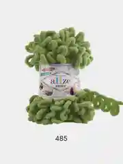 Оливковый пряжа Alize Puffy 100% Микрополиэстер 100г 9м (Часть1)