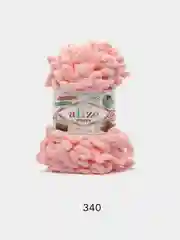 Коралловый меланж пряжа Alize Puffy 100% Микрополиэстер 100г 9м (Часть1)