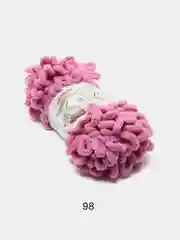 Фуксия пряжа Alize Puffy 100% Микрополиэстер 100г 9м (Часть1)