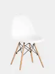 Белый стул кухонный Eames, комплект 1шт, 2шт, 4шт (белый, черный, серый)