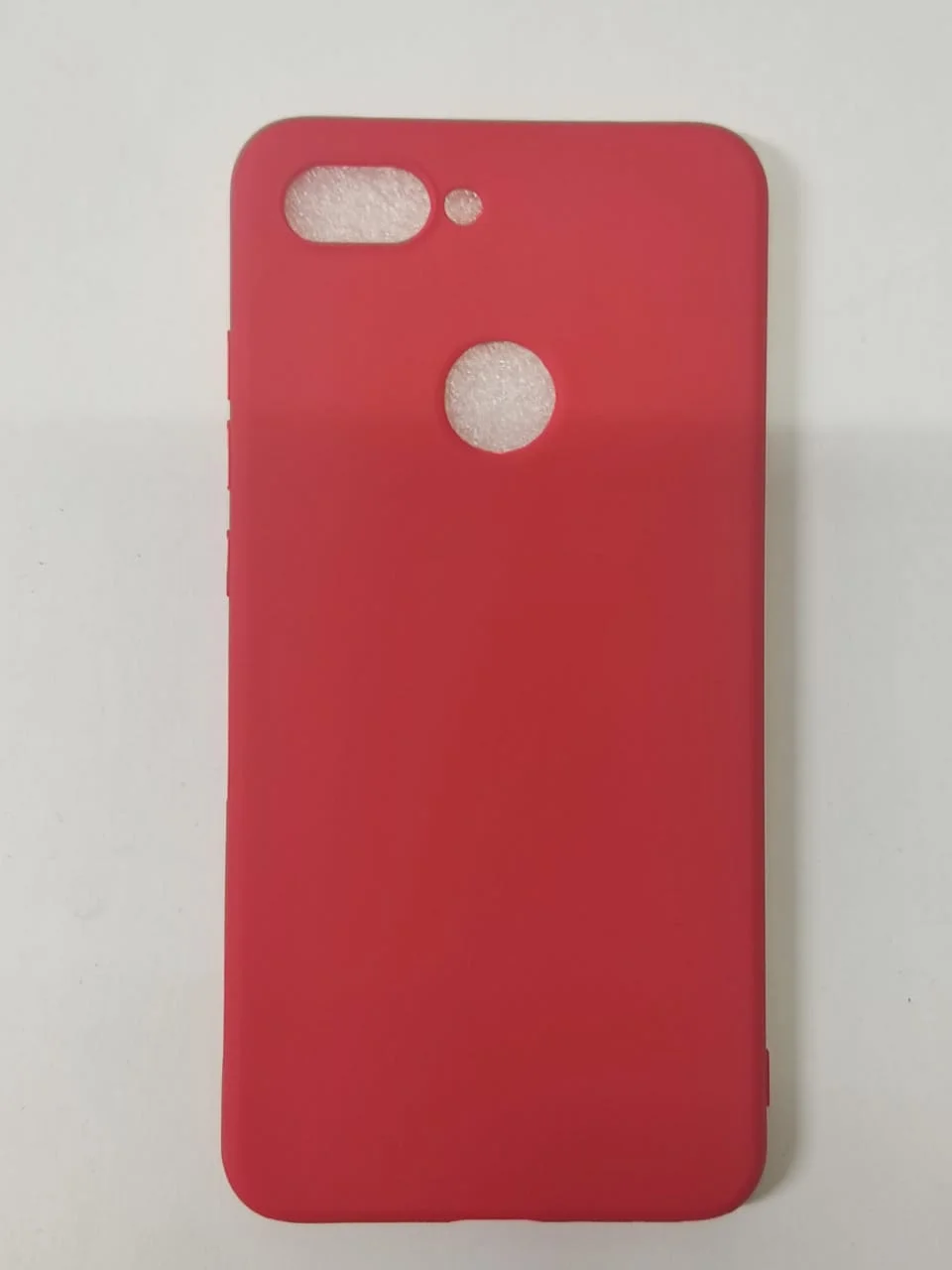 Красный чехол силиконовый на Xiaomi mi 8 lite, S2, A2 / mi 6x, mi a2 lite/ note 6 pro, poco f1
