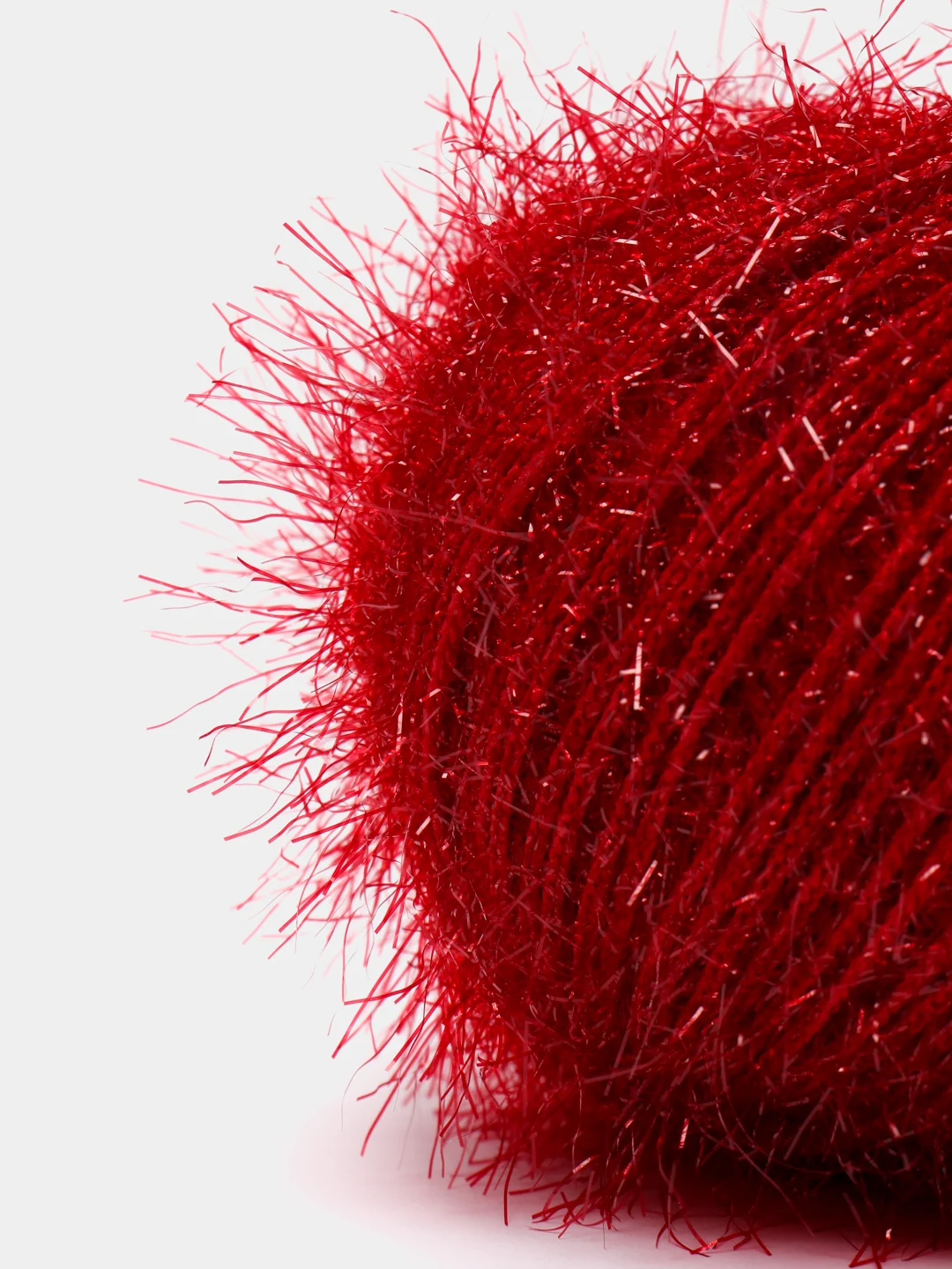 Красный пряжа YarnArt Chrismas, полиамид, 50 г, 142 м