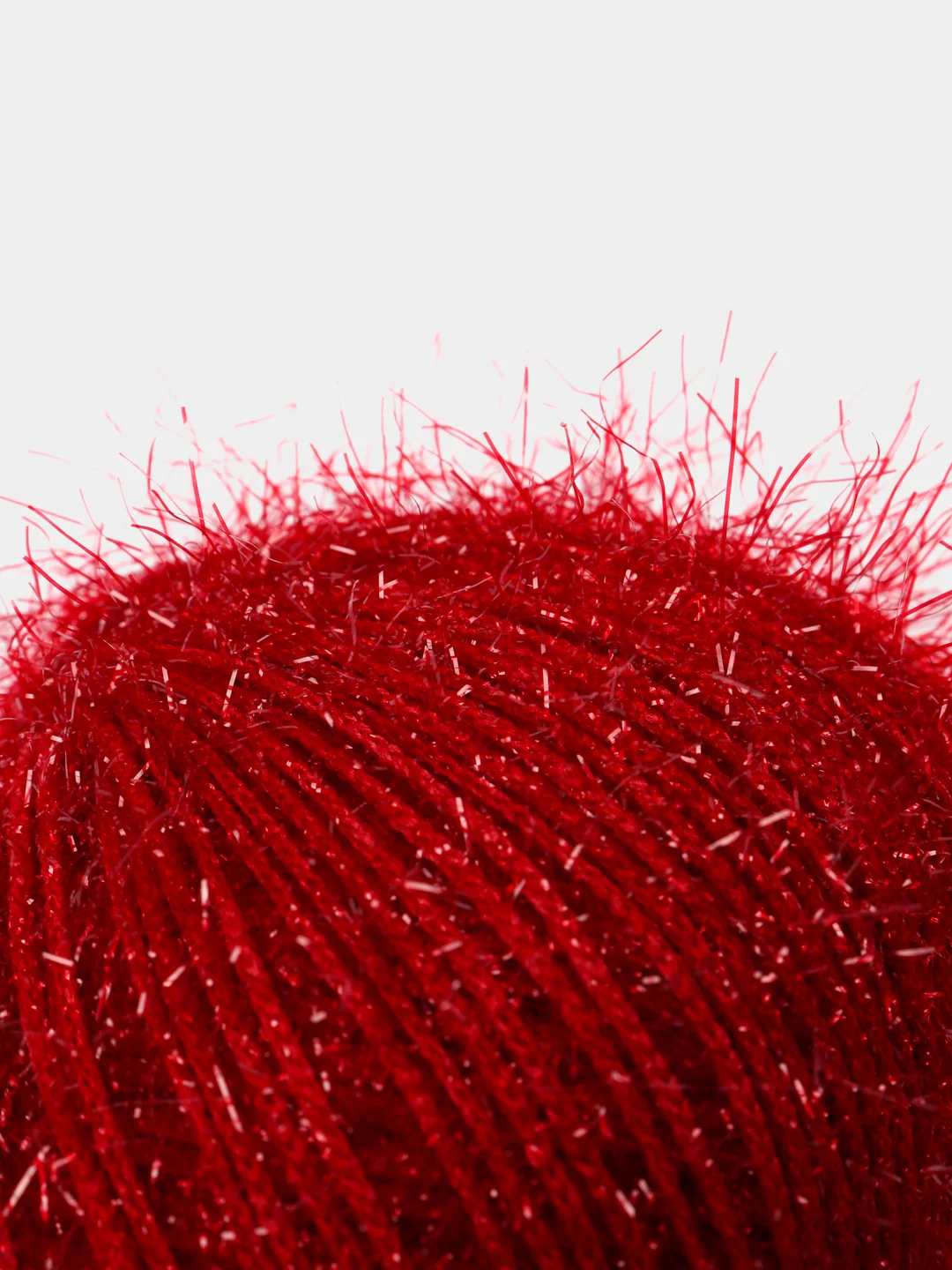 Красный пряжа YarnArt Chrismas, полиамид, 50 г, 142 м