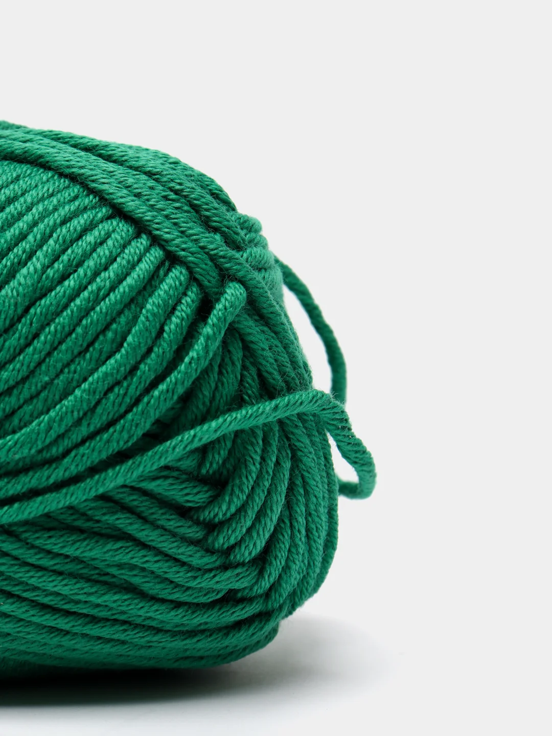 Зеленый пряжа YarnArt Creative, хлопок, 85 м