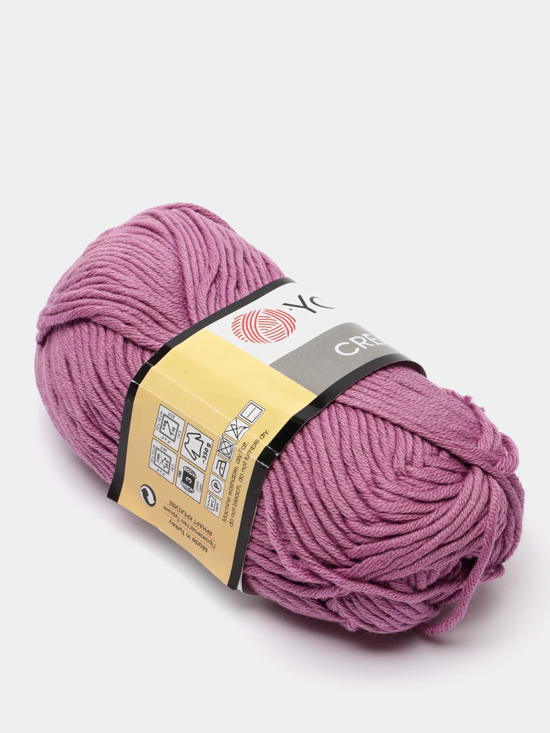 Тёмно-розовый пряжа YarnArt Creative, хлопок, 85 м