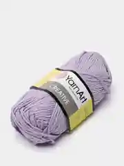 Сиреневый пряжа YarnArt Creative, хлопок, 85 м