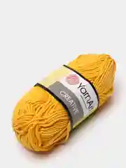 Желтый пряжа YarnArt Creative, хлопок, 85 м