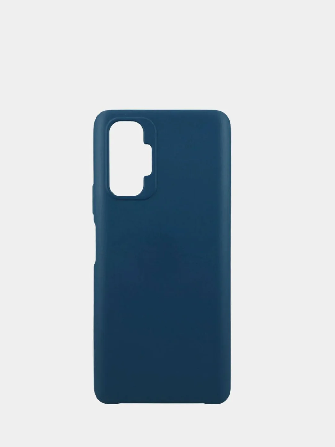Темно-синий чехол силиконовый для Xiaomi Redmi Note 10 Pro,Note 10,Poco X3,X3 GT,Note 10T,Mi 11 Lite