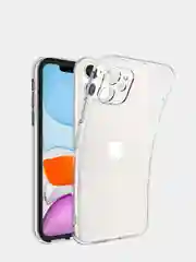 Прозрачный чехол с защитой камеры для iPhone 11, 12, 13, 14 Pro Max Mini на айфон
