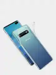 Чехол на Samsung Galaxy S10+ / S10 Plus, Самсунг Галакси С10+, прозрачный силиконовый