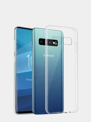 Чехол на Samsung Galaxy S10+ / S10 Plus, Самсунг Галакси С10+, прозрачный силиконовый