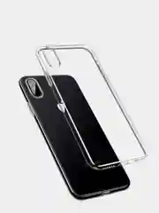 Чехол для Apple iPhone X / XS прозрачный, силиконовый