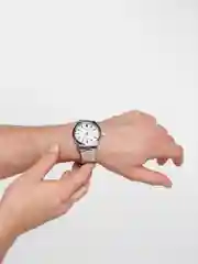 Прозрачный мужские наручные часы, подарочный набор