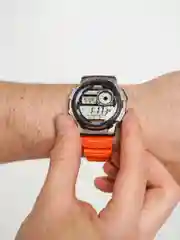 Наручные часы Casio Collection AE-1000W-4B с хронографом