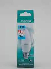 Светодиодная LED Лампа Smartbuy-С37-9,5W/4000/E27, дневной свет