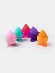 Спонж для макияжа, силиконовая подставка/мягкий, косметический, губка, форма капля яйцо