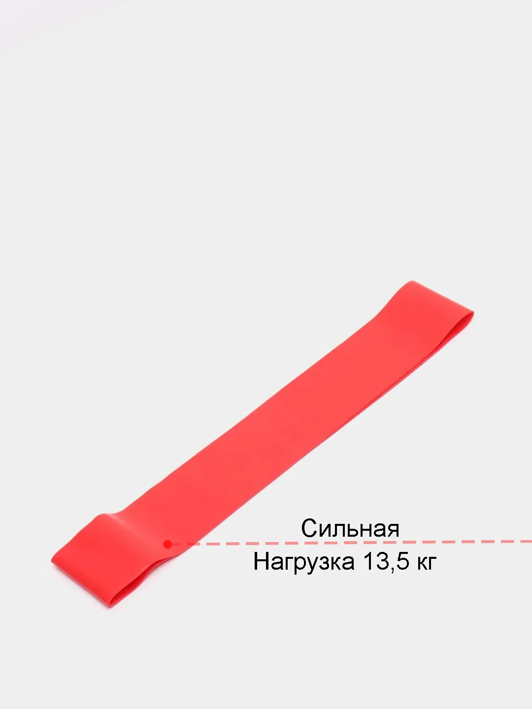 Красный фитнес резинка лента спортивная эспандер для йоги и пилатеса