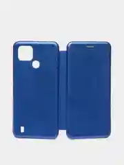 Синий чехол-книжка для Realme C21 2021