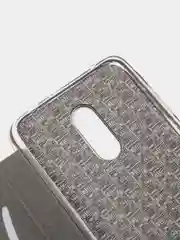 Золотой чехол-книжка на Xiaomi Redmi 5 Plus / Redmi 5+ (Сяоми Редми 5 плюс)