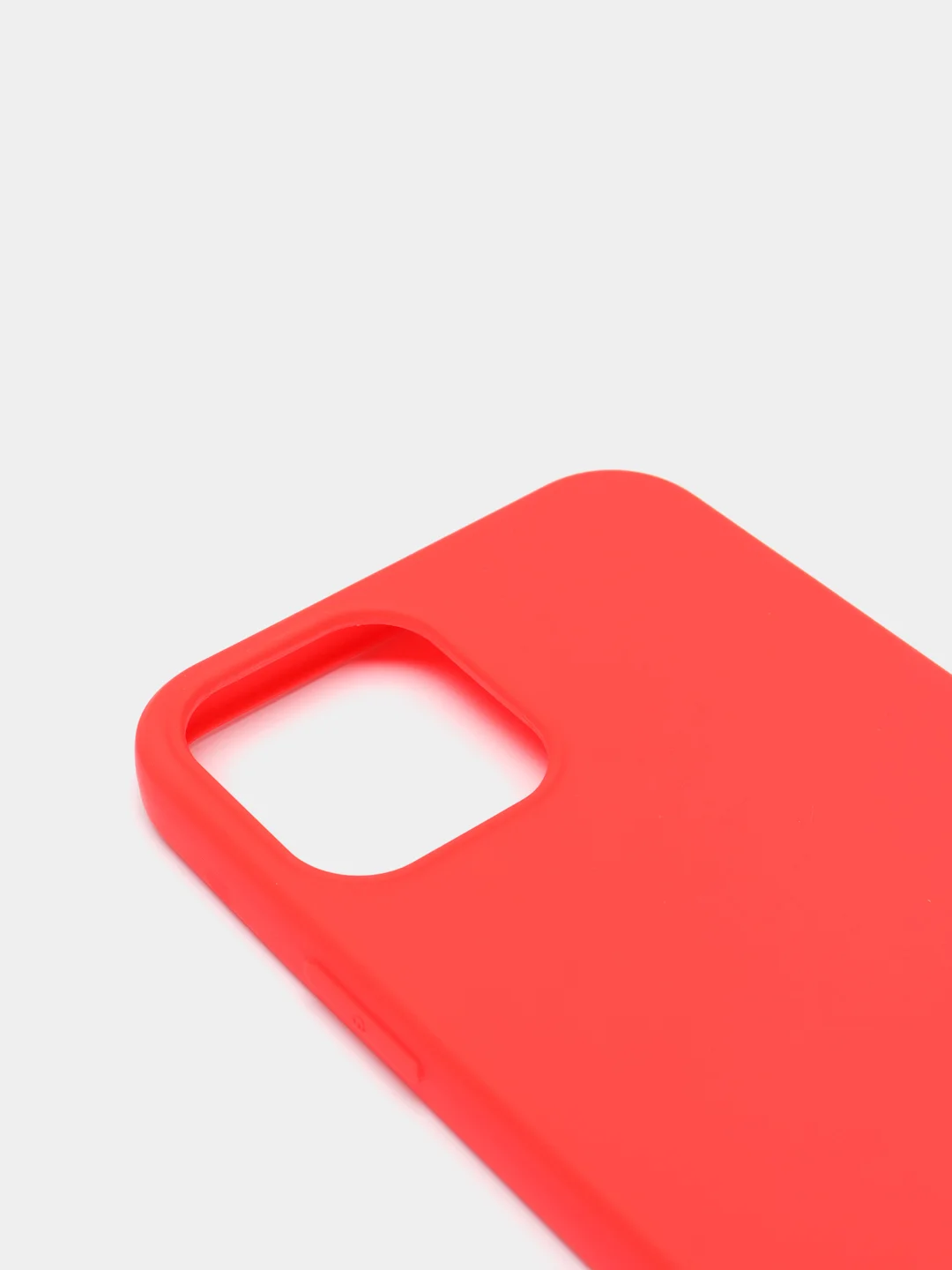 Красный чехол силиконовый для iPhone 12 / iPhone 12 Pro