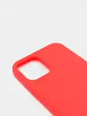 Красный чехол силиконовый для iPhone 12 / iPhone 12 Pro