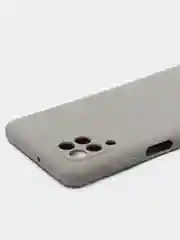 Серый чехол Samsung Galaxy A22, Galaxy M22, Galaxy M32, Самсунг Галакси А22, М22 М32 силиконовый
