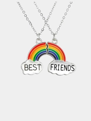 Парная цепочка с подвеской "Best friends"