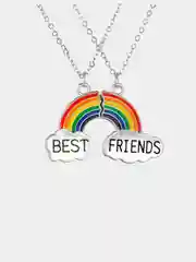 Парная цепочка с подвеской "Best friends"