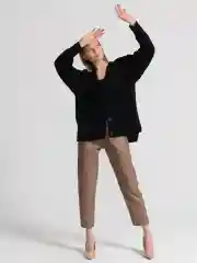 Черный кардиган TWIN ecopooh
