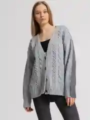 Угольный кардиган TWIN ecopooh