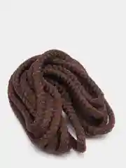 Шнурки круглые 120 см коричневые
