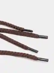 Шнурки круглые 120 см коричневые