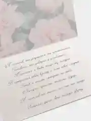 Открытка для "Любимой", пионы, 12 х 18 см