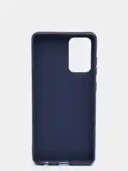 Темно-синий чехол силиконовый для Samsung Galaxy A72 ( Самсунг А72)