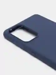 Темно-синий чехол силиконовый для Samsung Galaxy A72 ( Самсунг А72)
