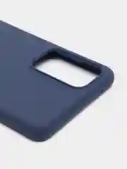 Темно-синий чехол силиконовый для Samsung Galaxy A72 ( Самсунг А72)
