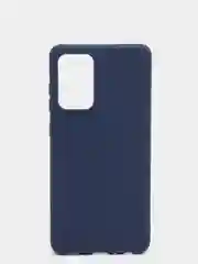 Темно-синий чехол силиконовый для Samsung Galaxy A72 ( Самсунг А72)
