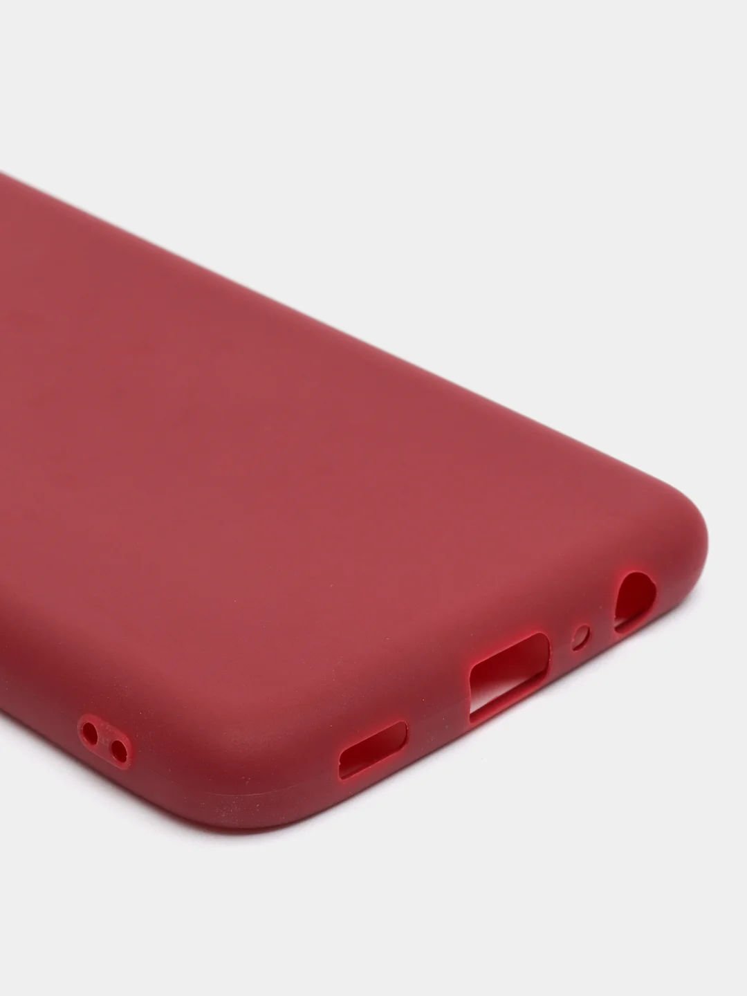 Бордовый чехол для Samsung A03S, A12, M12, A22, M32, M22