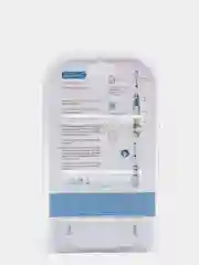 Синий электрическая зубная щетка, Battery Toothbrush, с 3 запасными насадками и подставкой