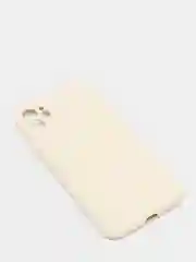 Бежевый чехол для iPhone 11 / XR / 7 / 8 / SE2 / X / XS / 12 Pro Max, силиконовый