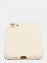 Бежевый чехол для iPhone 11 / XR / 7 / 8 / SE2 / X / XS / 12 Pro Max, силиконовый