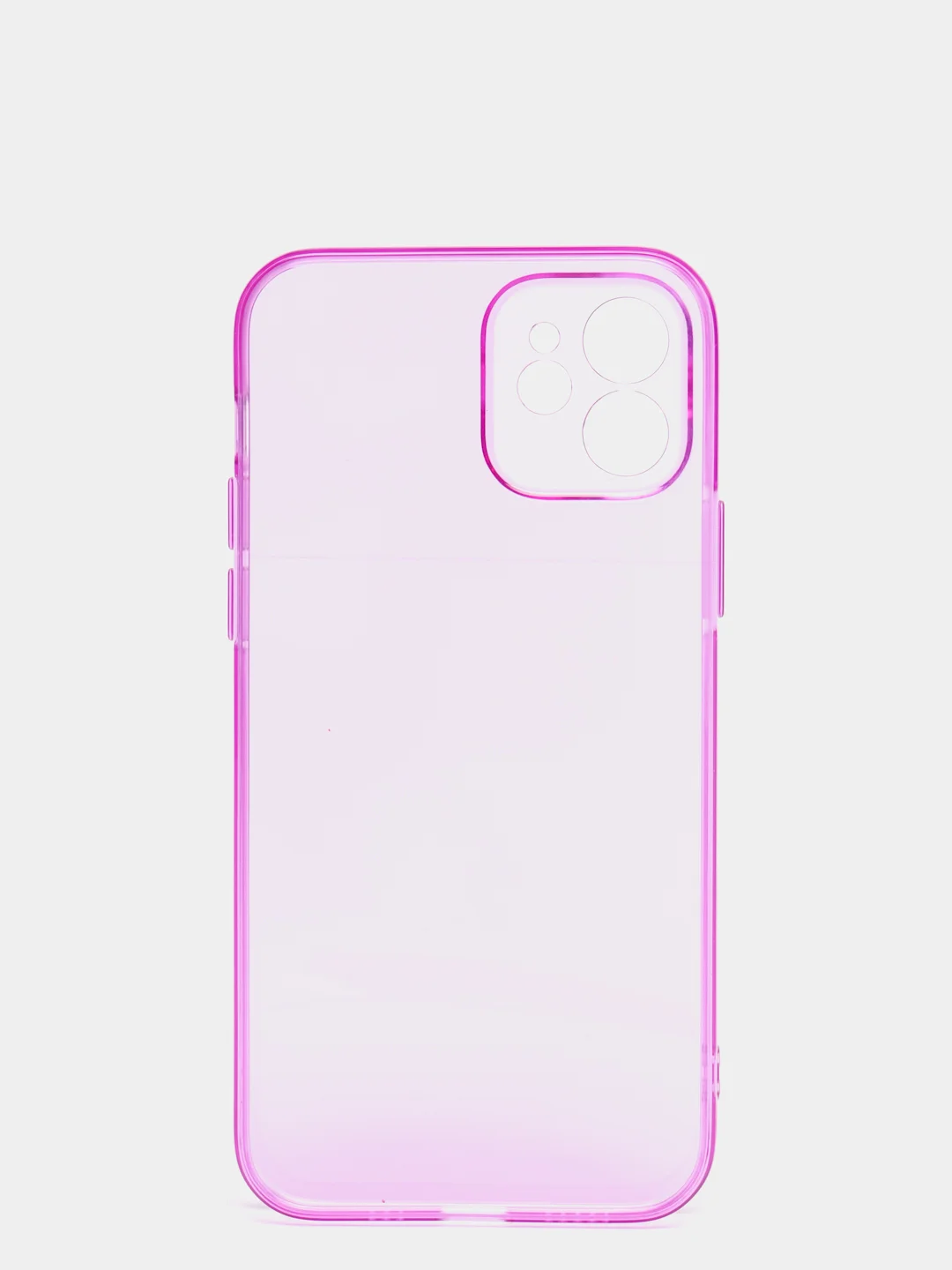 Фиолетовый силиконовый чехол для iPhone 11, iPhone 12