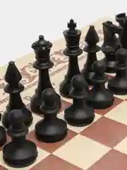 Игра 3 в 1: шахматы, нарды, шашки, доска деревянная, 40 см