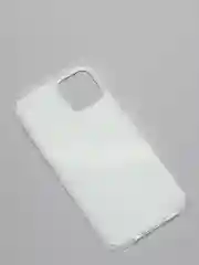 Коралловый меланж чехол iPhone 12 / 12 Pro (6.1), 12 mini (5.4) силиконовый с мраморным рисунком