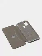 Черный чехол-книжка Samsung Galaxy A21s (Самсунг Галакси А21с)