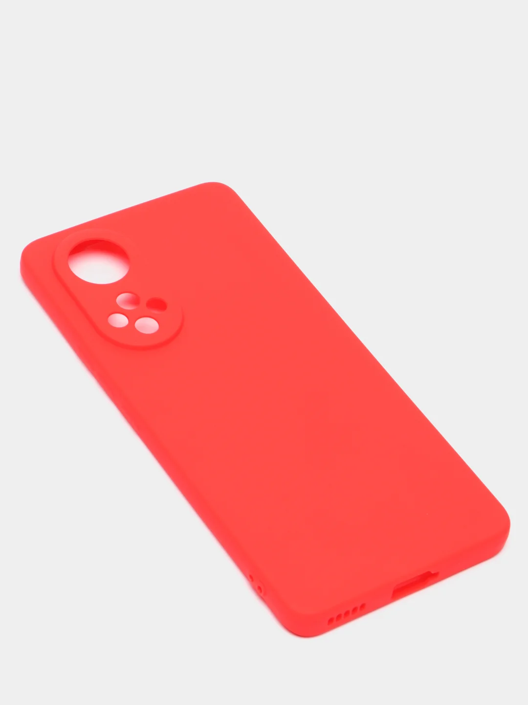 Алый чехол для Honor 50, Huawei Nova 9, Хонор 50, Хуавей Нова 9 силиконовый, цветной, матовый