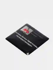Алый 3d наклейки стикеры на телефон "Татарские / татарча"