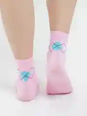 Конфетный носки женские однотонные цветные