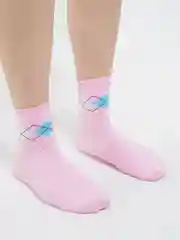 Конфетный носки женские однотонные цветные